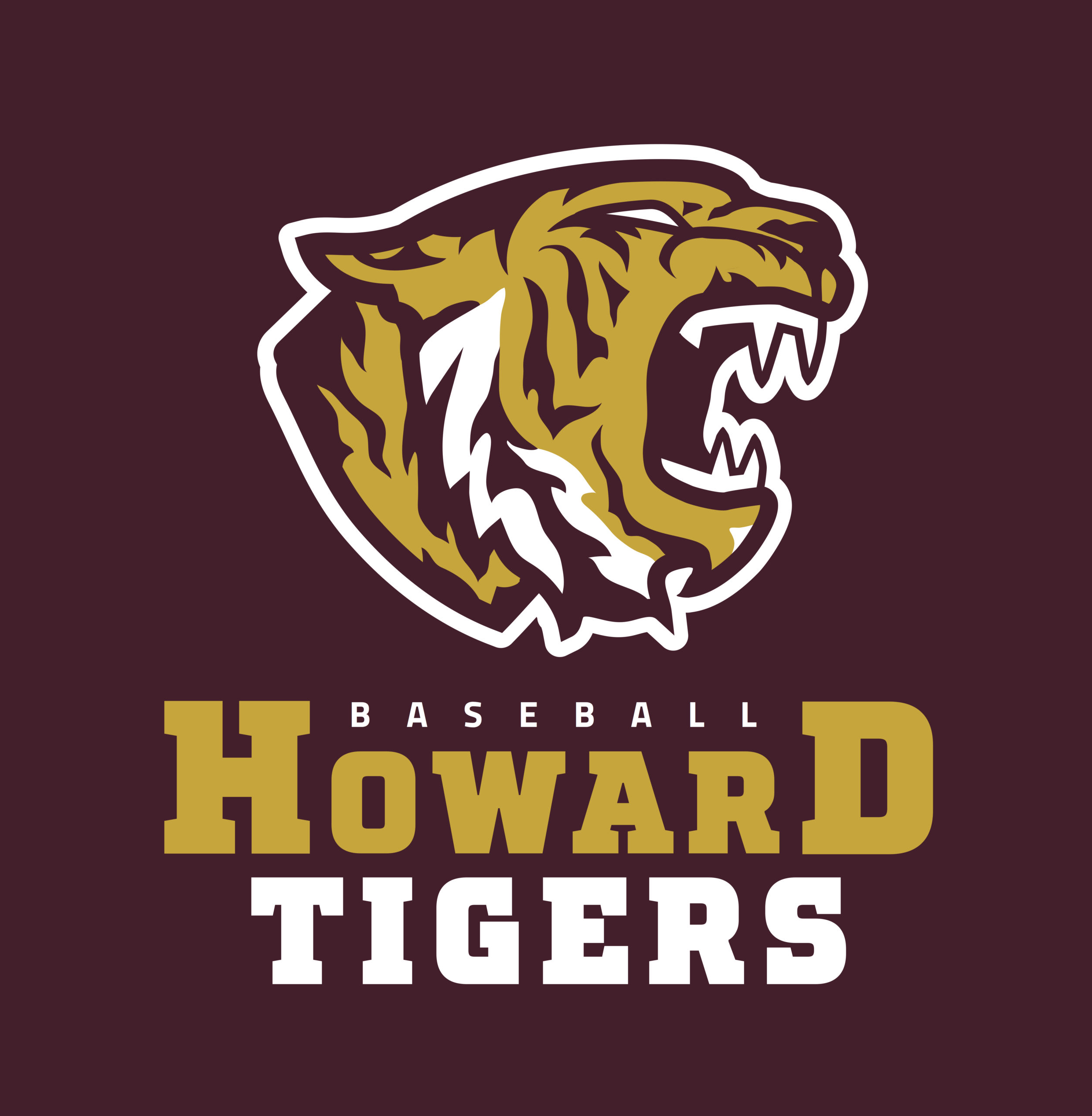 Howard baseball logo